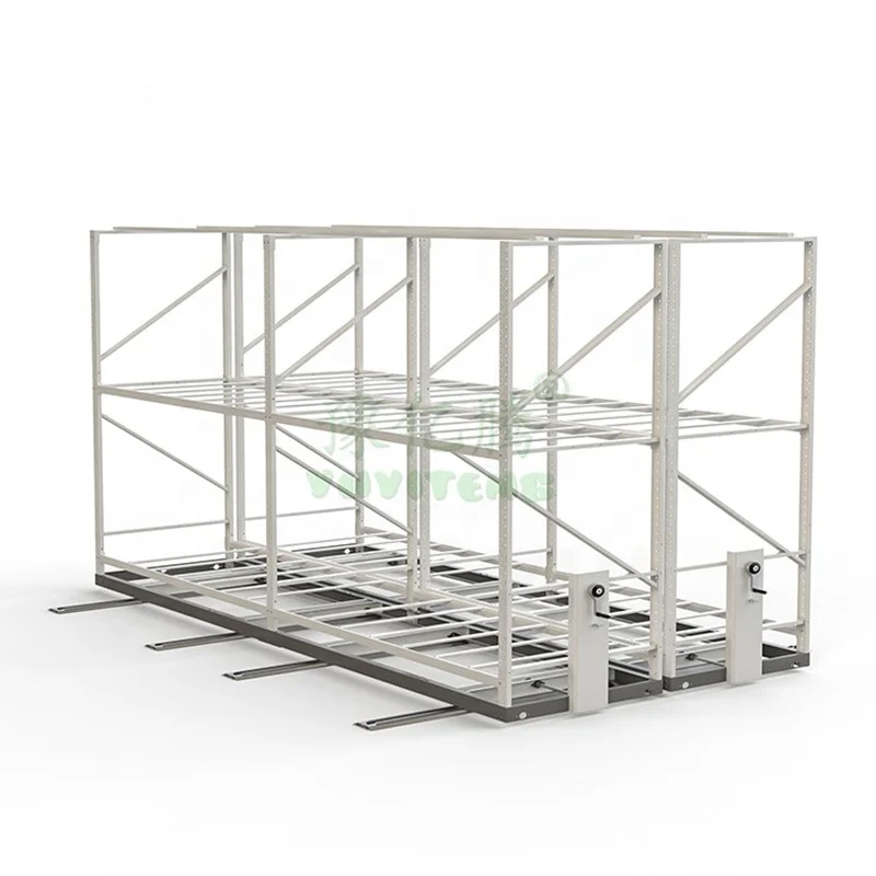 Hydroponic Farming Agriculture - Büyük Sera Dikey Yetiştirme Rafı Fanlı
