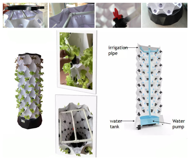 Yeni Tarımsal Sera Dikey Tarım - Hydroponic Farming Agriculture incelemesi ve fiyatı