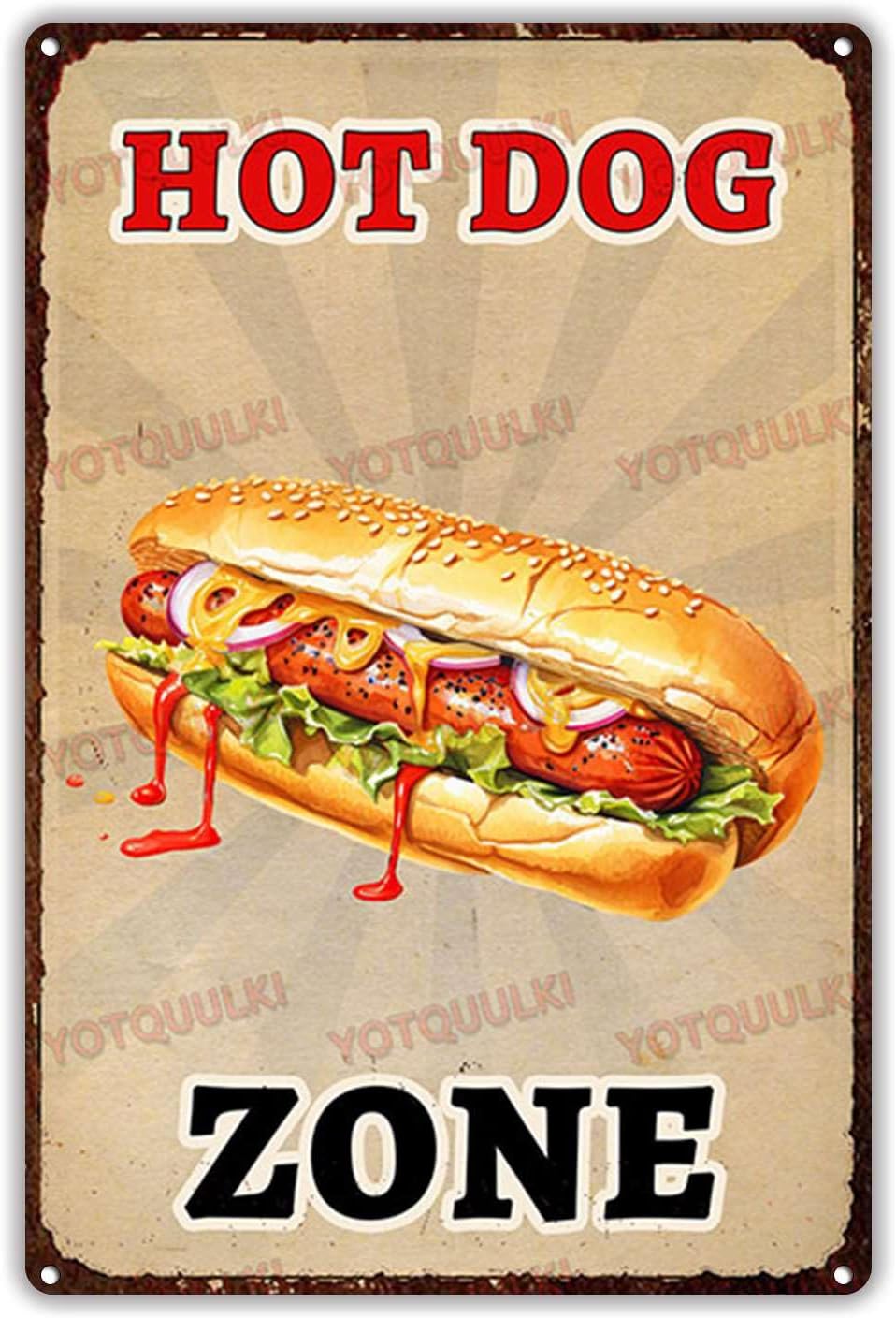 Hot Dog Bölgesi Duvar Sanatı T - Farming Zone incelemesi ve fiyatı